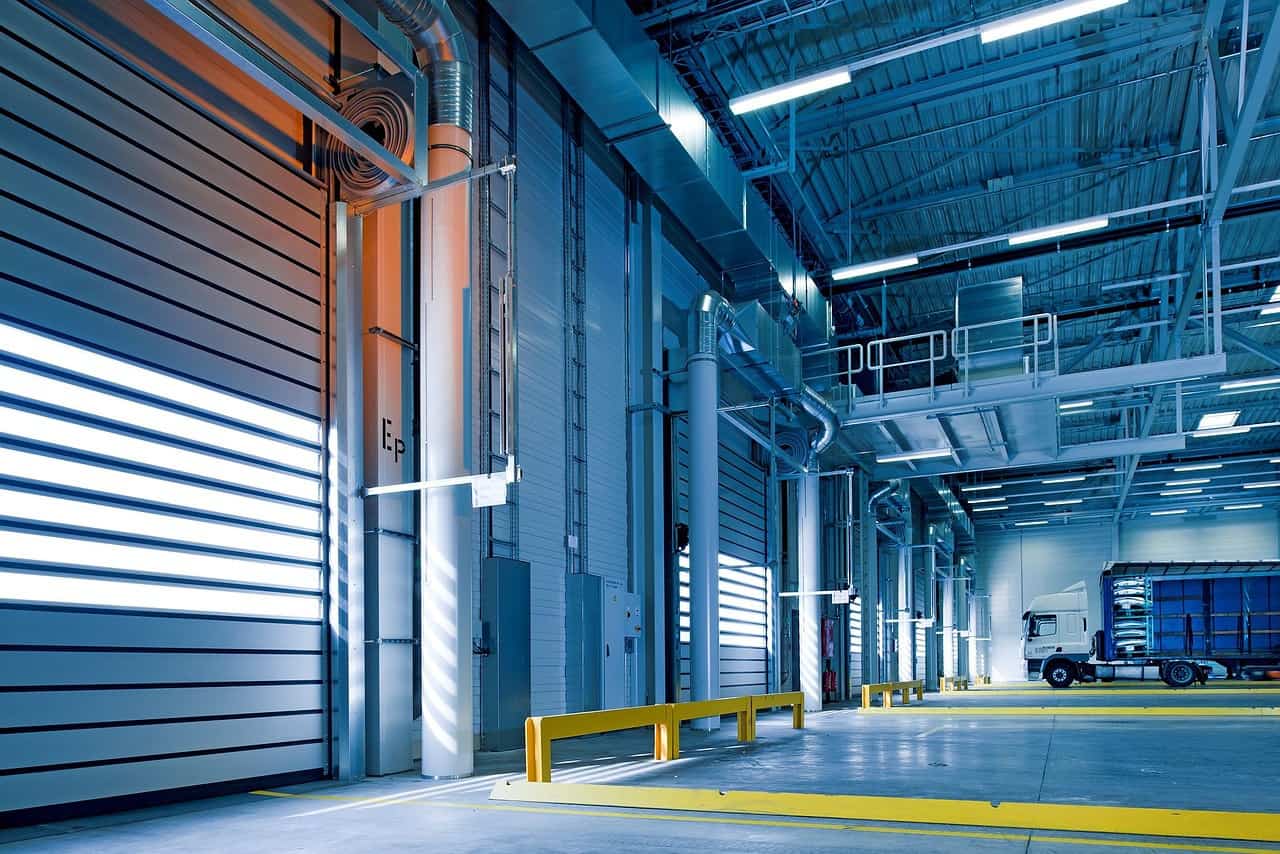What should a small warehouse be equipped with?